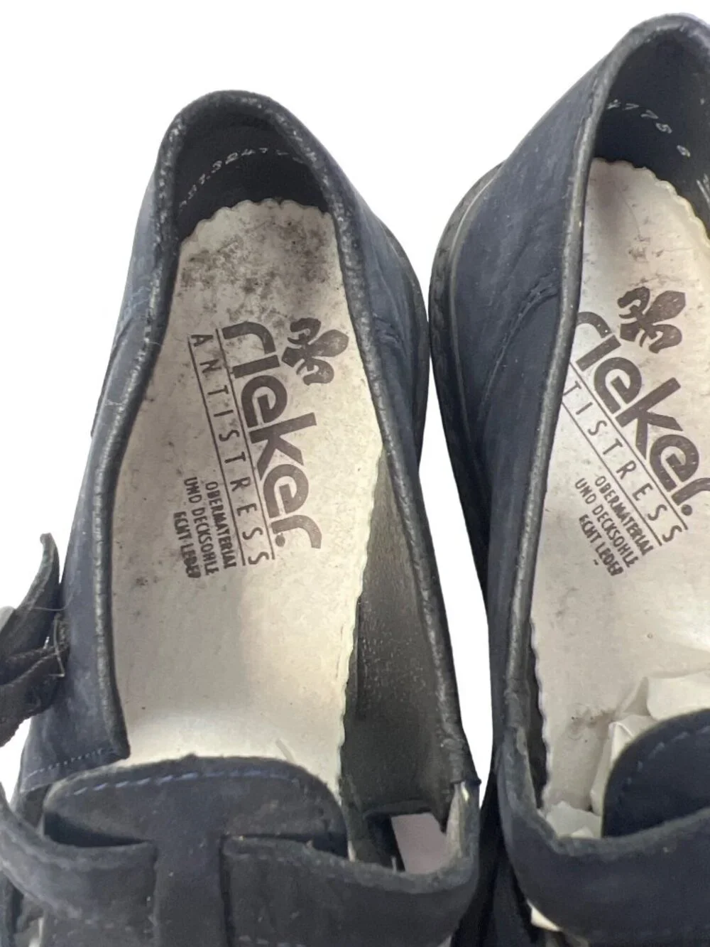Rieker Antistress Navy Blue Mary Jane Walking Shoes